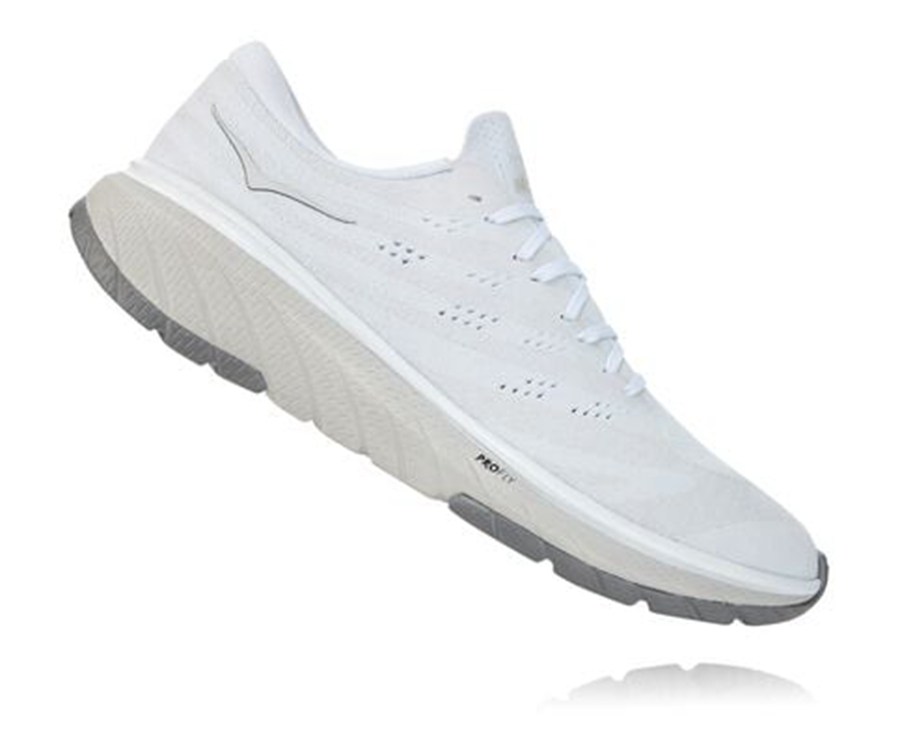 Zapatillas Running Hoka One One Hombre - Cavu 3 - Blancas - OLF178045